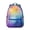 Blue-14, variant on Boho Floral Design Backpack for Students Lightweight and Wear-Resistant School Bag with Tropical Flower and Leaves Pattern