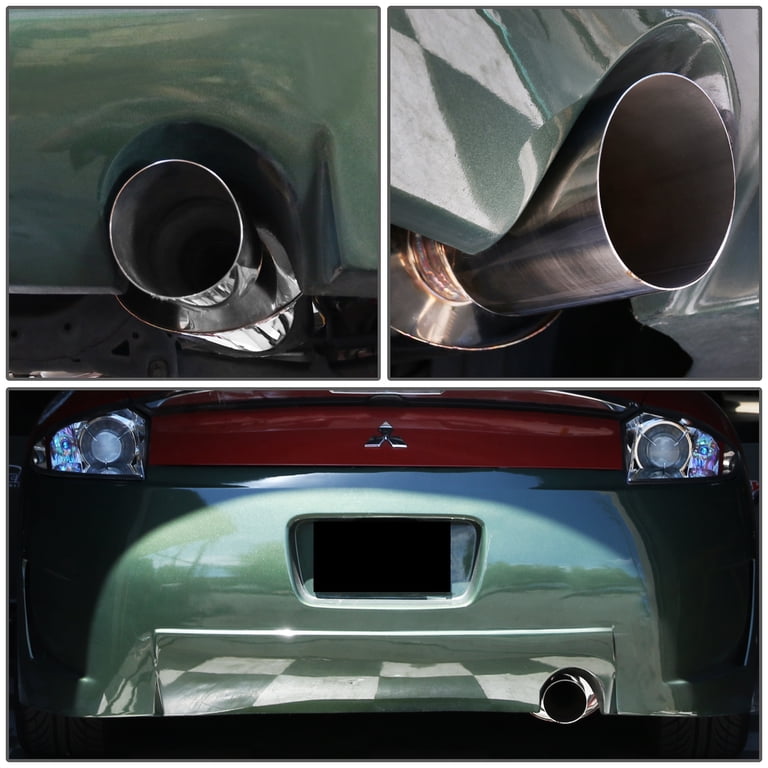 FOR 06-09 ECLIPSE 2.4L 4G69 STAINLESS 4MUFFLER TIP