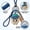 1 PCS, variant on Artemis II Mission Mascot Rise  Keychain Charm Doll, Car Key Ring & Backpack Accessory, Rise Mascot ,  Lunar Aviation Commemorative Toys Ornament  Planet Collection Gift  for Astronomy Lovers
