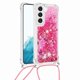 thumbnail image 4 of Funda FOXDOCK para Samsung Galaxy S22 con Cuerda Ajustable, Brillo Líquido, Protección Antigolpes y Lente – Ideal para Regalo, 4 of 6