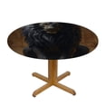 thumbnail image 3 of WYYP A Majestic Lion Waterproof Resistant Fabric Polyester Fiber Tablecloth White, 3 of 8