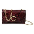 thumbnail image 3 of Roberto Cavalli HXLPDL 060 Burgundy Shoulder Bag, 3 of 3