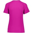 thumbnail image 2 of Holloway Sportswear 2XL Womens Swift Wicking Tee Power Pink 222751, 2 of 4