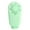 Green, variant on Pink Portable Mini Fan 3 Speed Usb Rechargeable 600Mah Battery 5.9X3.1X1.3 Inch With Keychain Low Noise Lightweight Strong Wind Pocket Size Motor Efficient