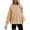 Beige, variant on Skpblutn Plus Size Oversized Sweatshirt for Women Tops Over D Crewneck Solid Side Slit Pullover Slouchy Fit Winter Fall Long Sleeve Round Neckline Casual Sweatshirts