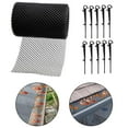 thumbnail image 5 of Roof Mesh - Gutter with 10 Clip Hooks Easy Install Mesh to Stop Leaves Or Debris Clogging 18CMx8M, 5 of 10