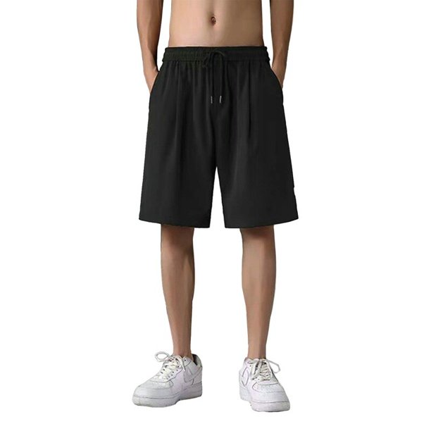 Pantalones deportivos ajustados para hombre, pantalón informal, con cordón, cintura elástica, secado rápido, holgado, recto, 5XL, primavera y verano, 2023