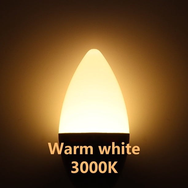 Minibombilla LED para sala de estar y habitación de niños, lámpara de vela E14, E27, B22, AC110V, AC220V, 3W-7W, lumen Ultra alto, sin parpadeo