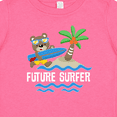thumbnail image 4 of Inktastic Surfing Future Surfer Bear Boys or Girls Baby T-Shirt, 4 of 5