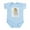 Sky Blue, variant on CafePress - Drosophila Infant Bodysuit - Baby Light Bodysuit, Size Newborn - 24 Months