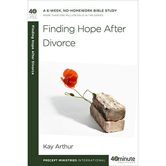 Pre-Owned Finding Hope After Divorce (40-Minute Bible Studies) Paperback