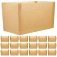 thumbnail image 1 of 50 moldes de papel para hornear tostadas de grado alimenticio, moldes de papel desechables para hornear tostadas, 1 of 7