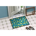 thumbnail image 2 of Carolines Treasures BB5149JMAT Bananas on Blue Doormat 24x36 36"L x 24"W multicolor, 2 of 4