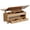 Wood color, variant on 40'' Coffee Table,4 in 1 Multi-Function Lift Coffee Tables with Storage Drawers and Hidden Compartmen,Farmhouse Coffee Table with Lifting Top,Converts to Dining Table for Living Room,Walnut
