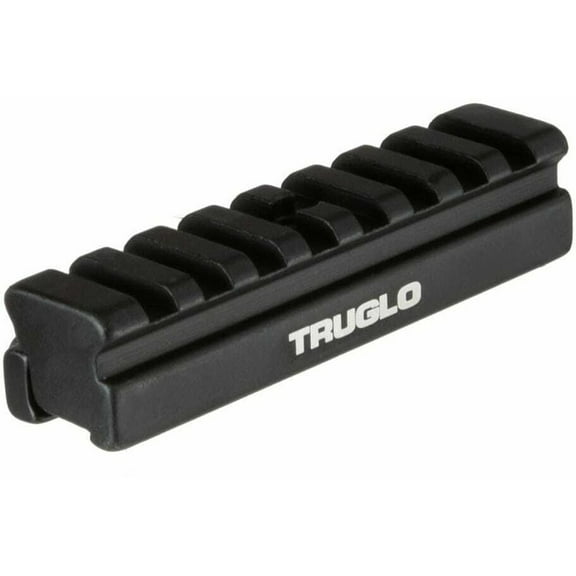 Truglo Picatinny Riser Mount - 1 Piece - 4" Long / 0.5" High