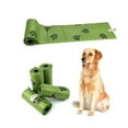 thumbnail image 4 of 1-42 Roll Dog Poop Bags For Pets Waste Designer PAWS HOT Bags, 4 of 8