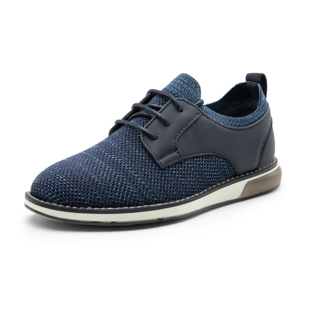 Zapatos Oxford de Vestir para Niños Bruno Marc Azul Marino Talla 12