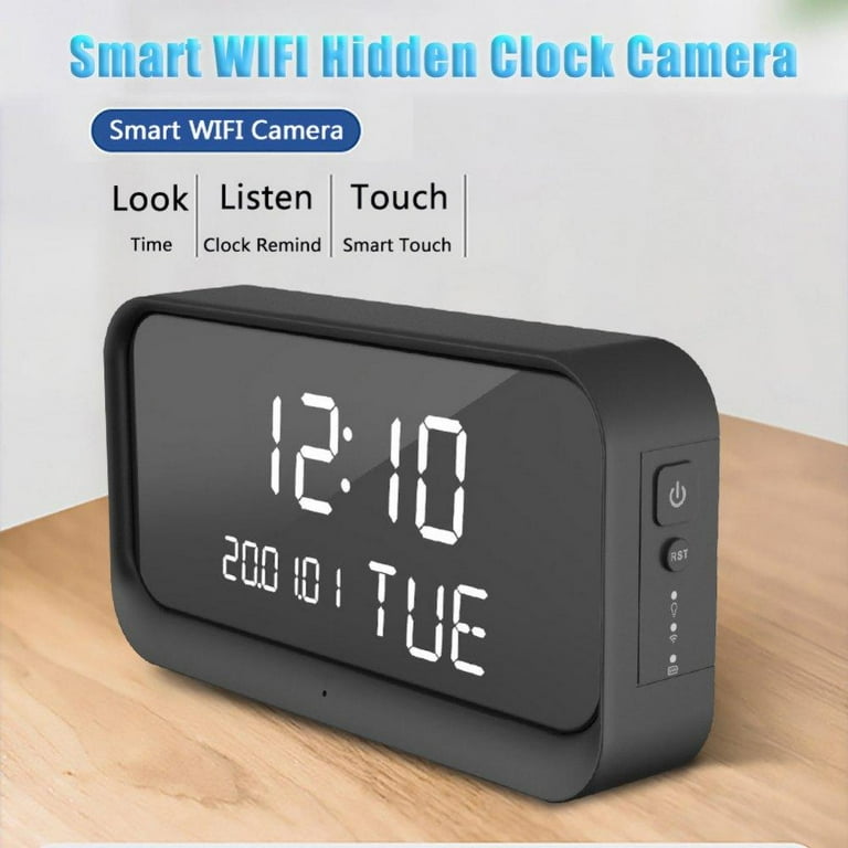 Nanny cam clock deals walmart
