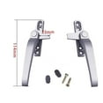 thumbnail image 1 of ziyahi Casement Locking Handle with Lock Handle Door Handle Aluminum Window Handles Right, 1 of 6
