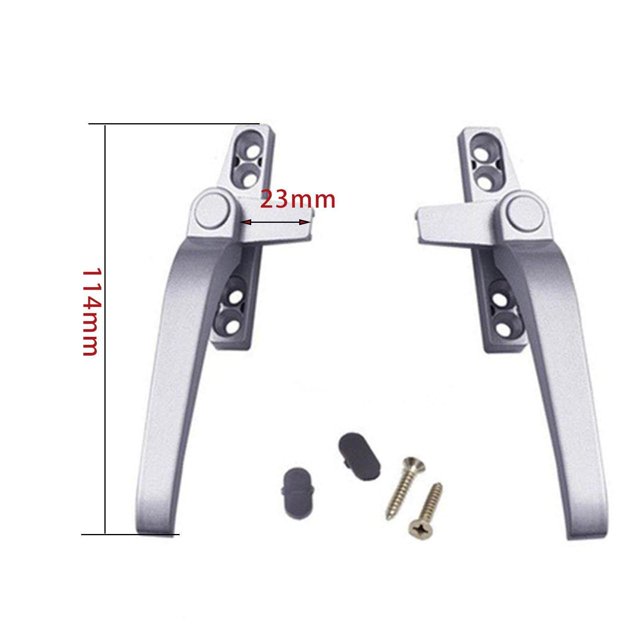 ziyahi Casement Locking Handle with Lock Handle Door Handle Aluminum Window Handles Right
