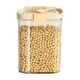 thumbnail image 1 of SIfdSeng Stackable Snack Containers for Kids Stretchable Silicone Seal Jar Easy Grain Storage Kitchen Food Container for Cereals and Bulk Foods Food Grade Airtight Space-Saving Kitchen Gadgets, 1 of 8