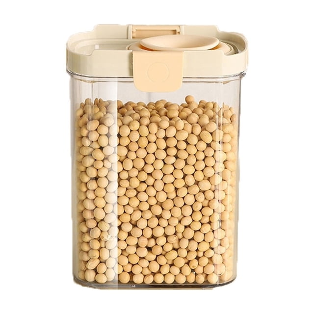 Glass Containers for Food Storage with Lids Glass Soup Containers with Lids Coffee Container Freezer Organization 100 Glasses Stretchable Silicone Seal Jar Easy Grain Storage Kitchen Food Container