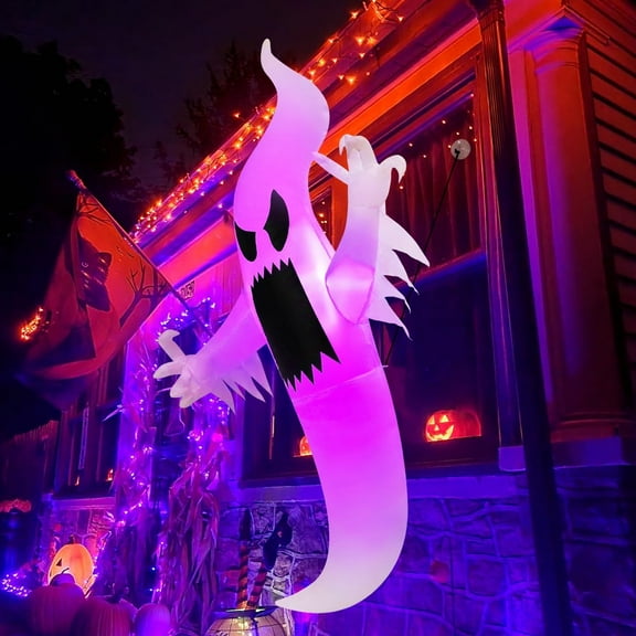 Ghost de Halloween inflable de 183 cm con luces LED