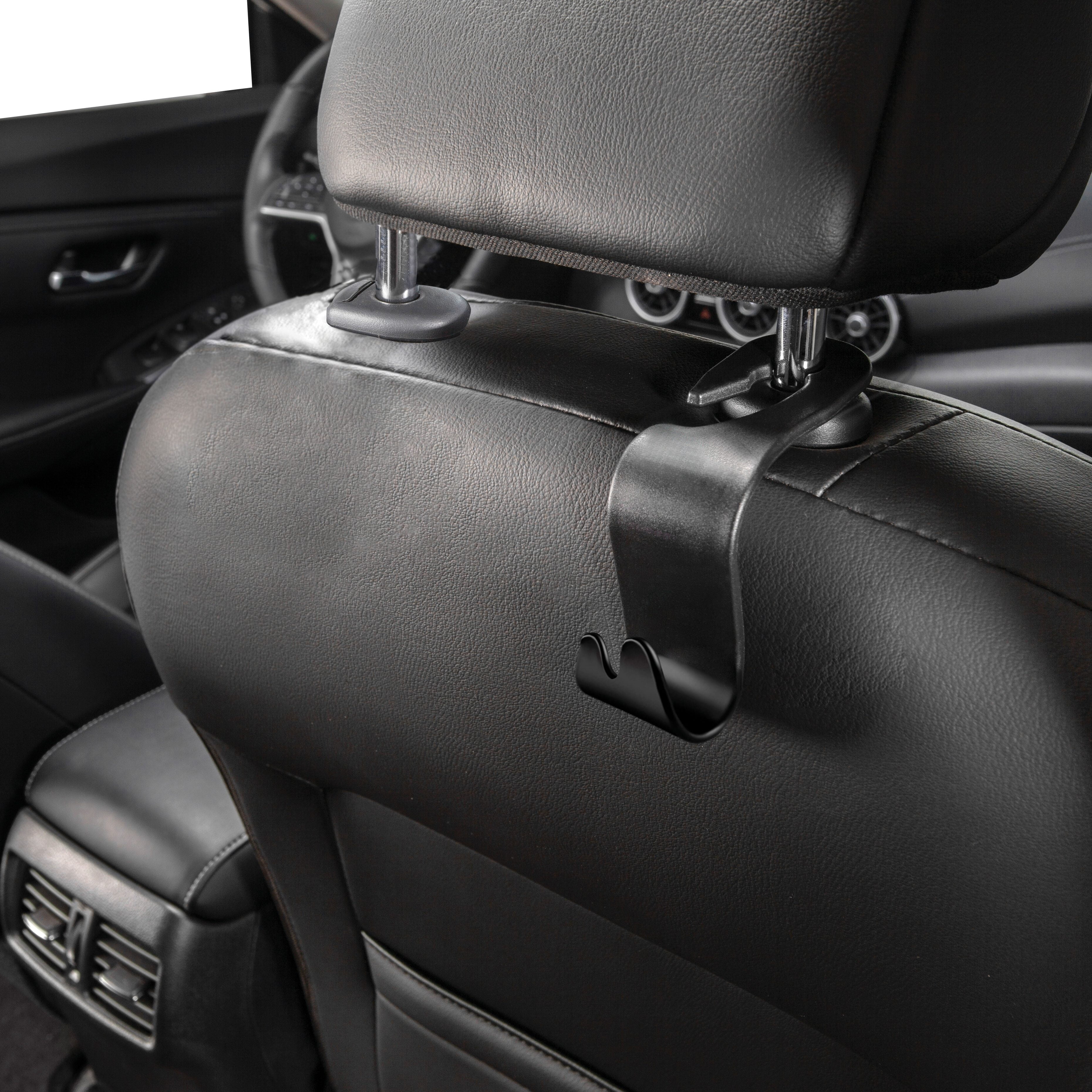 Auto Drive 5-Piece Car Seat cover kit Carbon Fiber Black with Red Piping