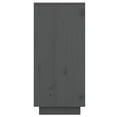 thumbnail image 5 of vidaXL Buffet Gris 60x34x75 cm Pin Massif, 5 of 5