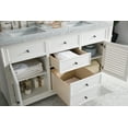 thumbnail image 6 of James Martin 238-104-V60D-CWH-3CAR 60 Inch Vanity With Carrara White MarbleTop, 6 of 6