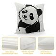 thumbnail image 4 of ONETECH Funny Panda Bear Gifts for Women Men Kids, Baby Panda Pillow Case Panda Themed Room Bedroom Home Chair Sofa Nursery Decor, 4 of 5