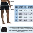 thumbnail image 3 of YUSHOW Men's Athletic Shorts Mesh Workout Gym Activewear 5'' Inseam Shorts with Pockets,L, 3 of 8