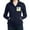 Navy, variant on CafePress - Ukraine Sweatshirt - Women's Zip Hoodie