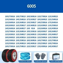 2PCS Anti-skid Chains Car Wheel Tire Chain Snow Socks Winter