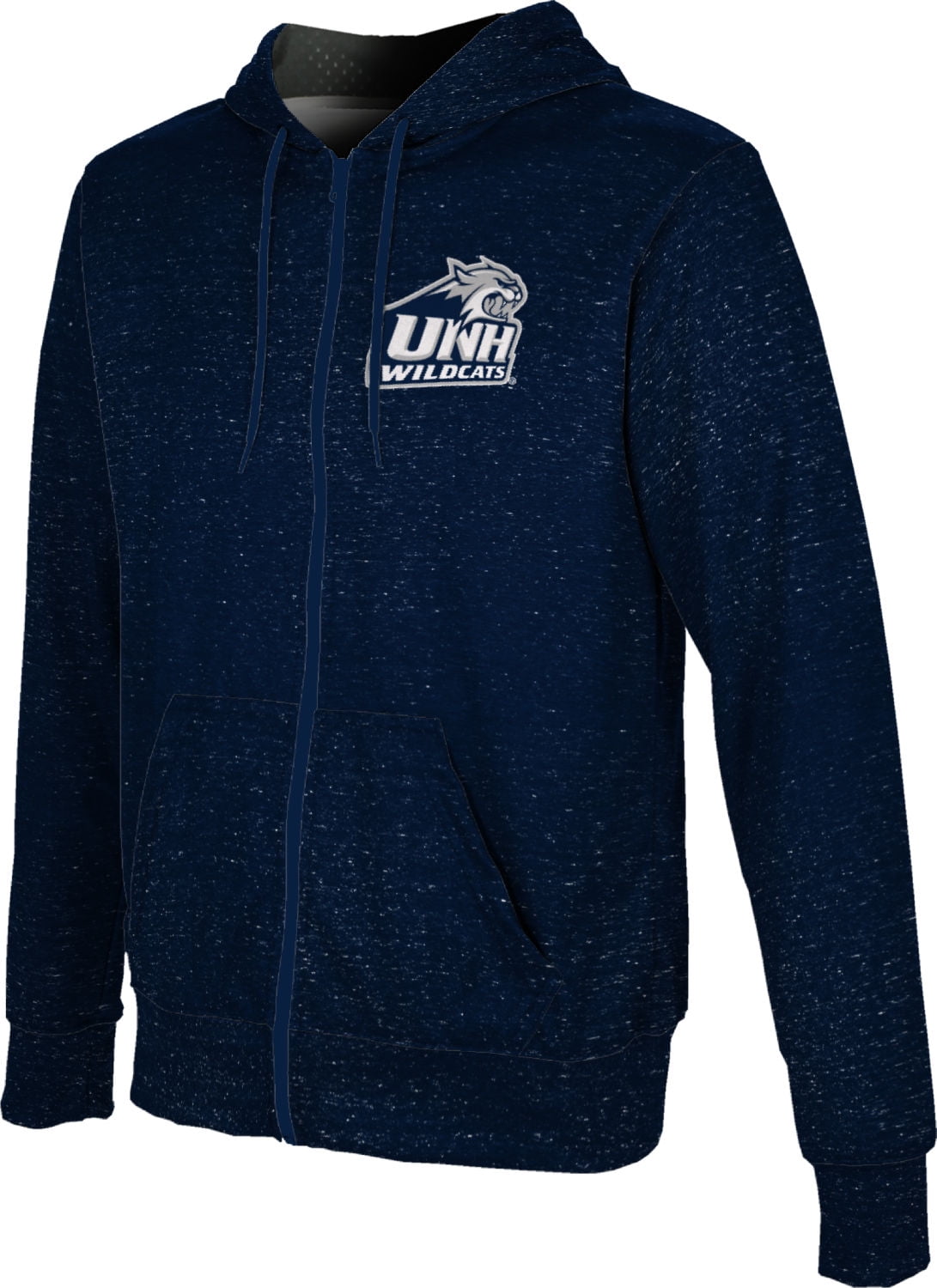 Heather ProSphere University Of New Hampshire Boys Fullzip Hoodie