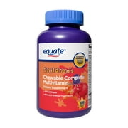Equate Children's Chewable Complete Multivitamin Tablets Dietary Supplement, 150 Count