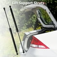 thumbnail image 2 of Unique Bargains Lift Supports Struts for Toyota Yaris XP90 2006-2009 No.689500D021 Rear Hatch Gas Spring Black 2 PCS, 2 of 7