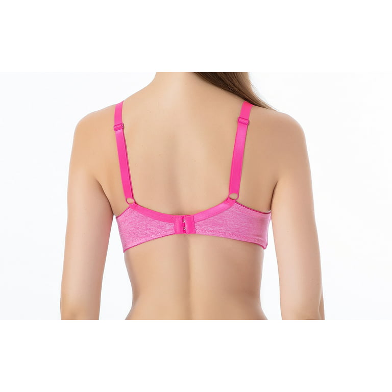 Women Bras 6 Pack of T-shirt Bra B Cup C Cup D Cup DD Cup DDD Cup 40DD  (S5216)