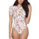 thumbnail image 1 of Balery Goose Queen Body de cuello redondo de manga corta para mujer Tops de manga corta Tops básicos-Large, 1 of 7