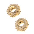 thumbnail image 3 of 2 Piezas de Adornos para Manualidades de , Abalorios de Doradas de Filigrana Floral Antigua para Manualidades de Fabricación de Joyas - dorado, Loto 11x6mm Loto de 11x6 mm perfecl Perlas de filigrana huecas de oro, 3 of 8