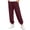08-Wine, variant on Diufon Boys School Uniform Pants Elastic Waist Straight Leg Loose Pants Dressy Casual Trousers with Pockets
