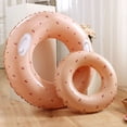 thumbnail image 1 of Up to 65% Off SMihono Teen Retro Striped Swimming Ring Inflatable Underarm Ring Floating Ring Summer Swimming Rings PVC Rings, 1 of 6