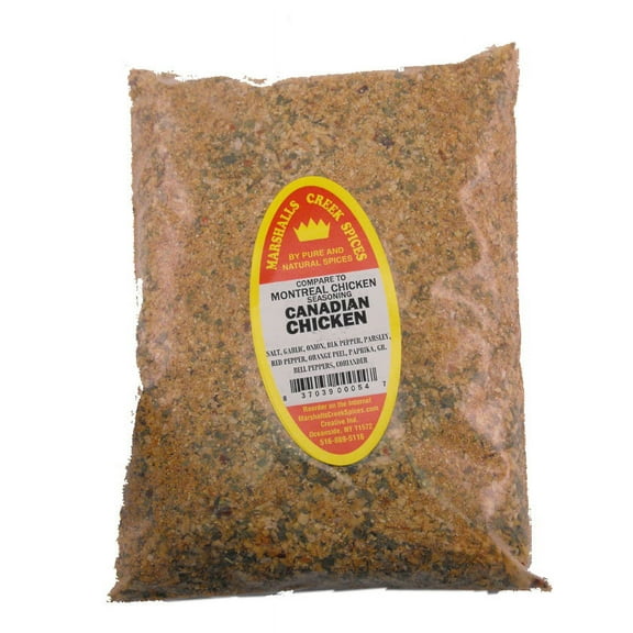 Family Size Refill Marshalls Creek Spices Canadian Chicken Seasoning (Compare to Montreal Seasoning), 60 Ounce