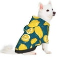 thumbnail image 2 of Fotbe Lemon Sudadera con Estampado para Perros Pequeños – Suéter con Capucha para Mascotas, Tela Suave de Forro Polar con Bolsillo-X-Large, 2 of 7