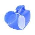 thumbnail image 2 of Bobasndm 1000 ML Male Urinal with Cap Reusable Plastic Men Elderly Urinal Accessories for Home, 2 of 7