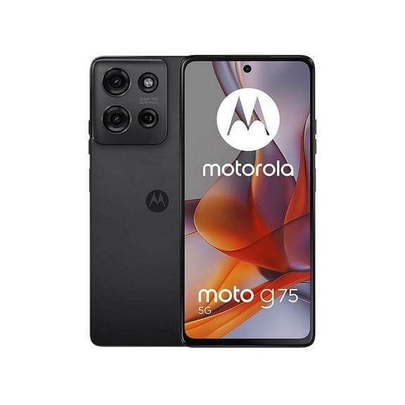 Motorola Moto G75 5G (XT2437-2) Dual Sim 8 256GB | International Model | GSM Factory Unlocked | Compatible with Metro PCS, T-Mobile, Mint, Tello | 6.78" LCD Display | 50MP Camera - (Gray)