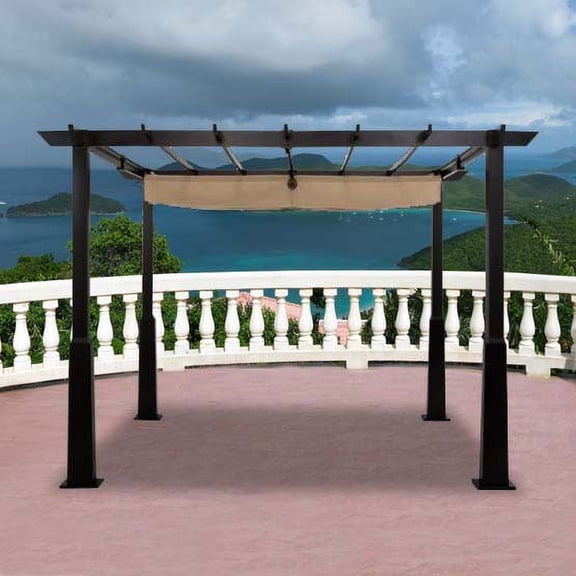 Garden Winds Replacement Canopy Top for the Windsor Pergola - Riplock 350