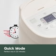 thumbnail image 3 of IRIS Micom Japanese Rice Cooker, 3-Cup Uncooked/6-Cup Cooked, Recipe Presets, Slow Cooker, Steamer, 3 of 9
