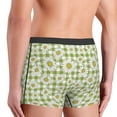 thumbnail image 3 of Disketp Daisies Flowers Men's Boxer Briefs,Soft and Breathable Cotton Underwear with ComfortFlex Waistband, 3 of 7