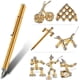 thumbnail image 2 of Bolígrafo magnético Fidget Pen - Juguete antiestrés con bolas magnéticas, bolígrafo magnético de metal para escribir y aliviar la ansiedad, bloques de construcción magnéticos - Regalo para un amigo, 2 of 5